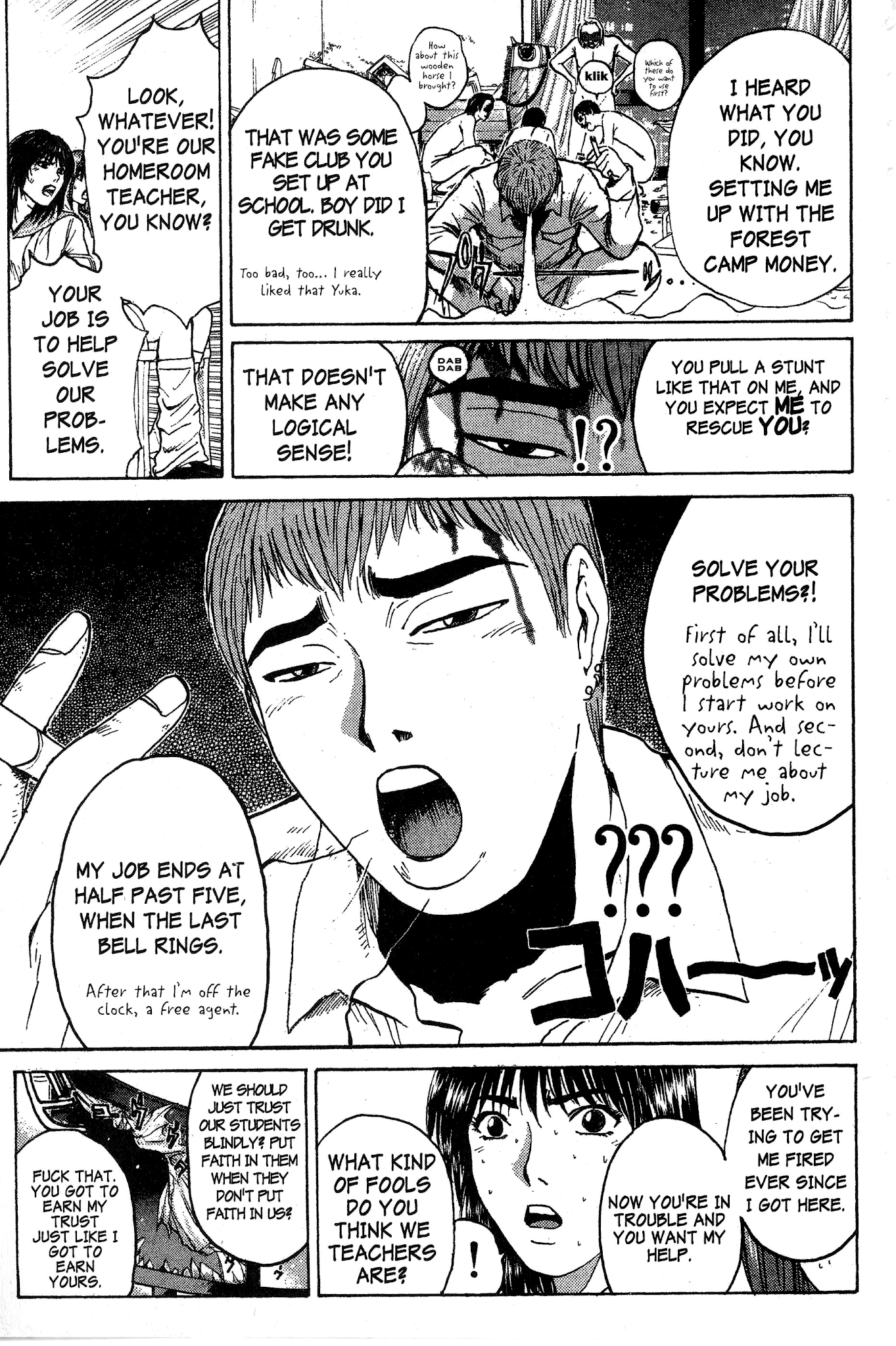 Great Teacher Onizuka Chapter 90 page 6 - Chapter 90: The Stubborn Underage Hooker