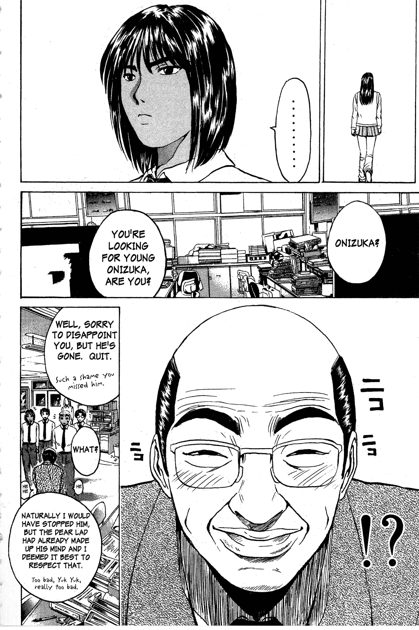 Great Teacher Onizuka Chapter 91 page 15 - Chapter 91: Judgement Day