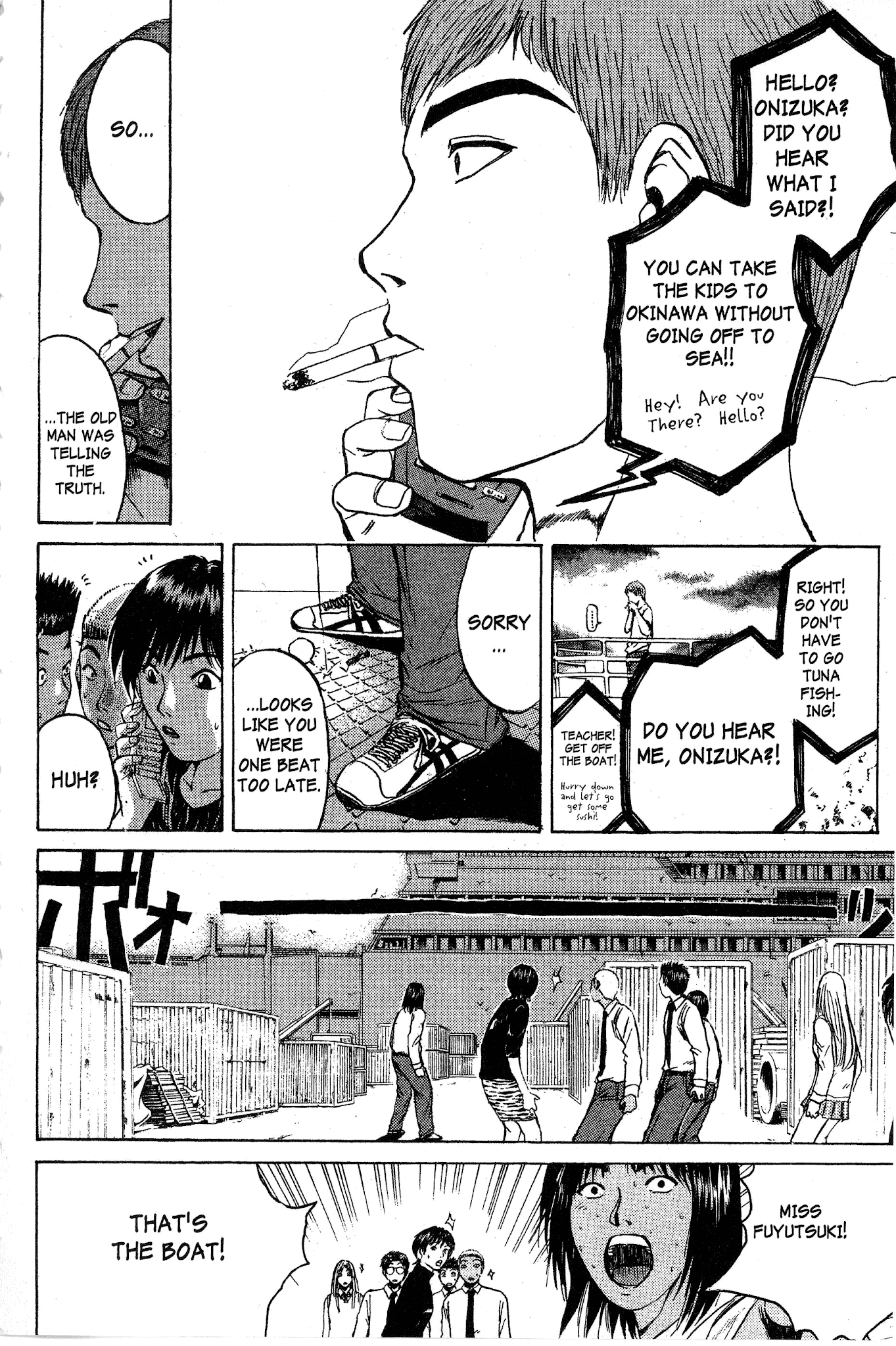 Great Teacher Onizuka Chapter 92 page 15 - Chapter 92: Sayonara Onizuka!