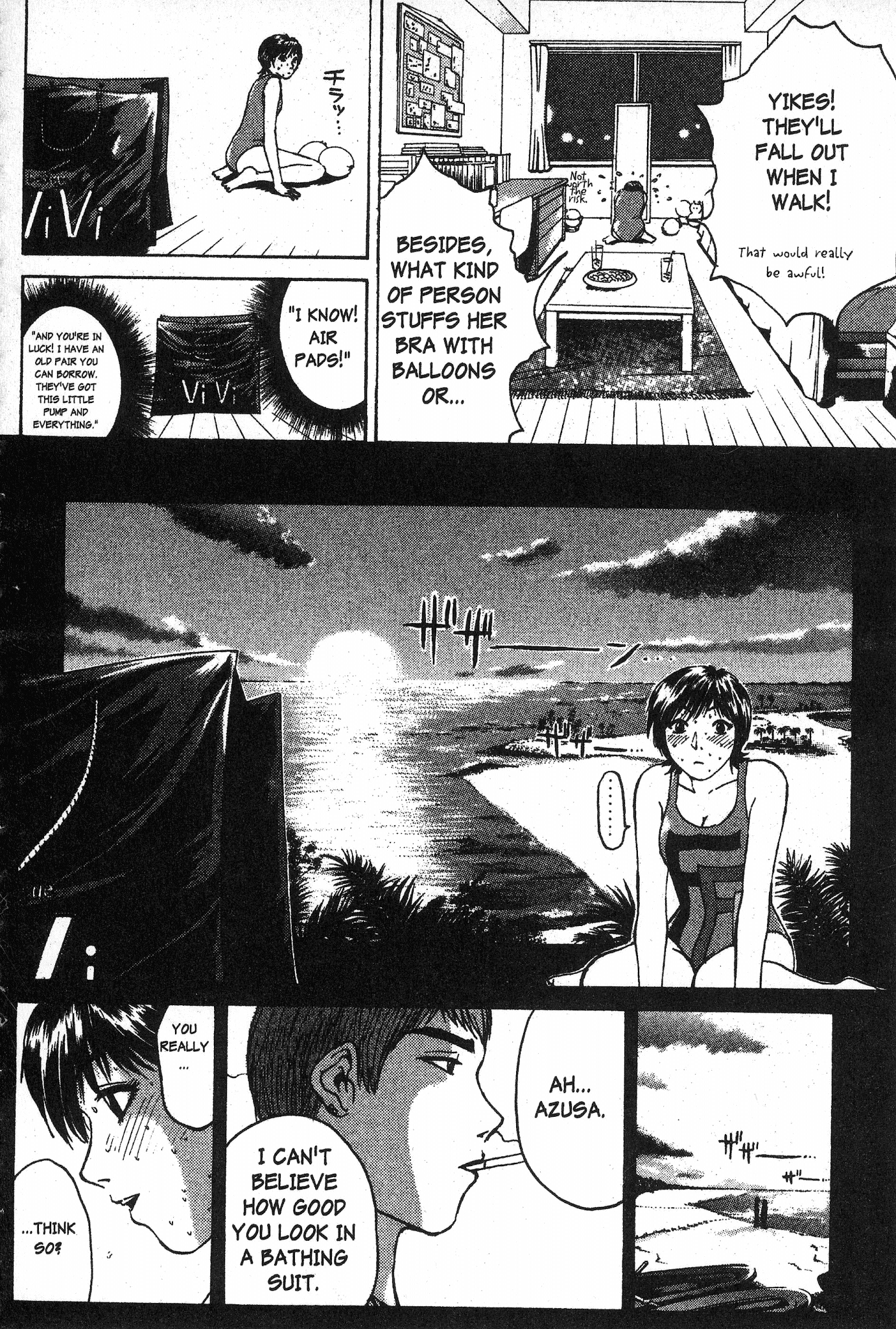 Great Teacher Onizuka Chapter 94 page 7 - Chapter 94: Azusa Metamorph Challenge