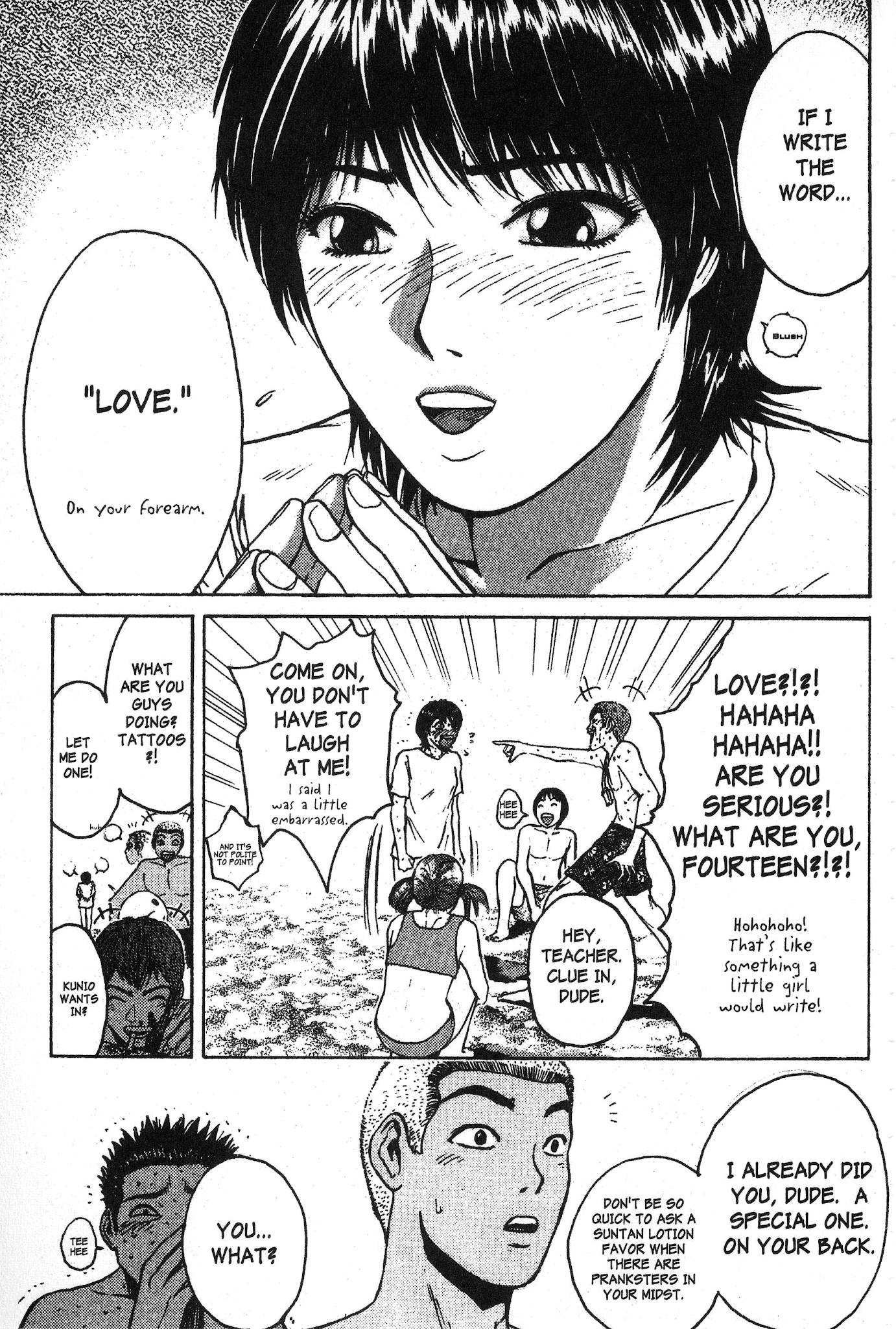 Great Teacher Onizuka Chapter 95 page 15 - Chapter 95: Making It a "Go" in Okinawa