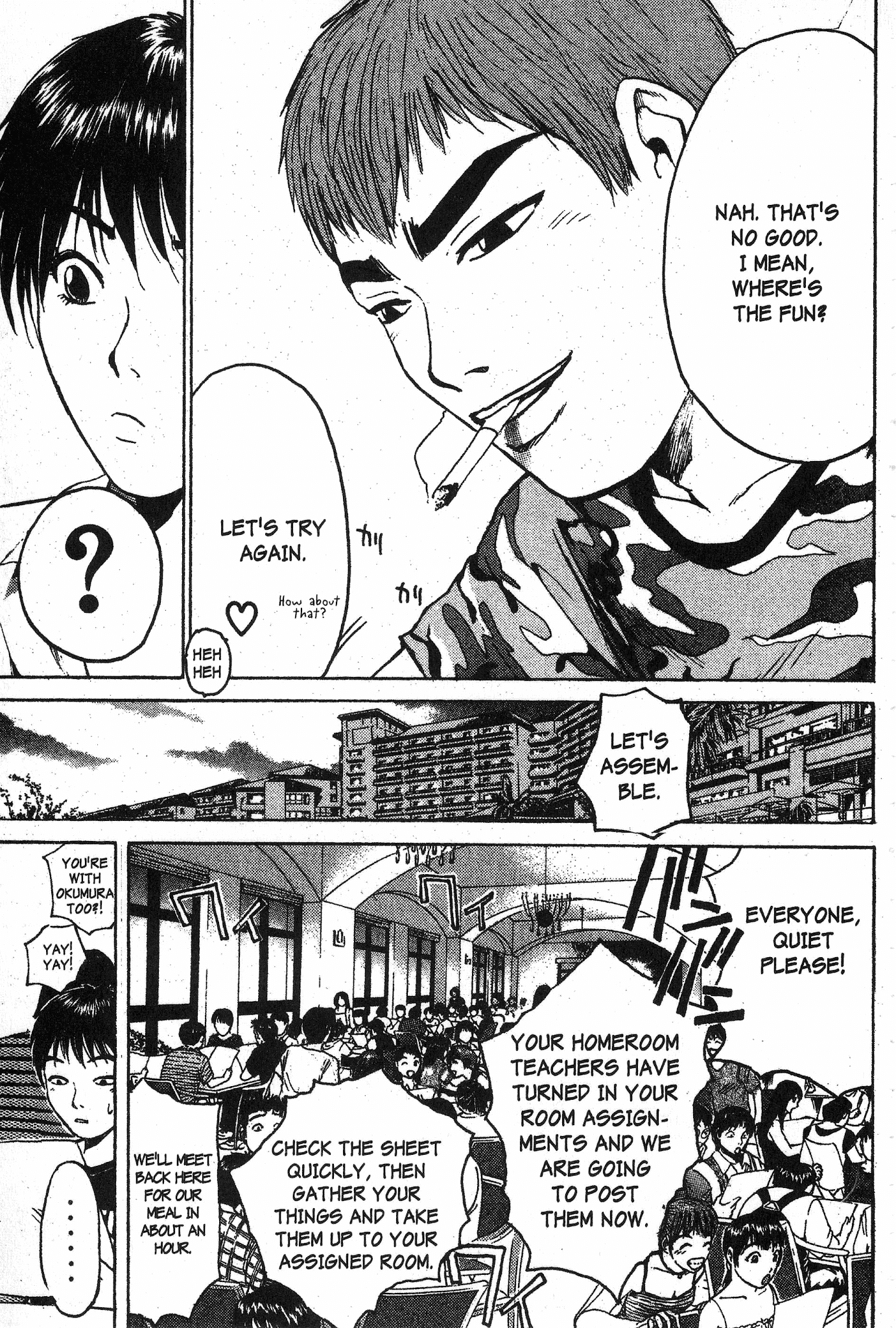Great Teacher Onizuka Chapter 95 page 19 - Chapter 95: Making It a "Go" in Okinawa