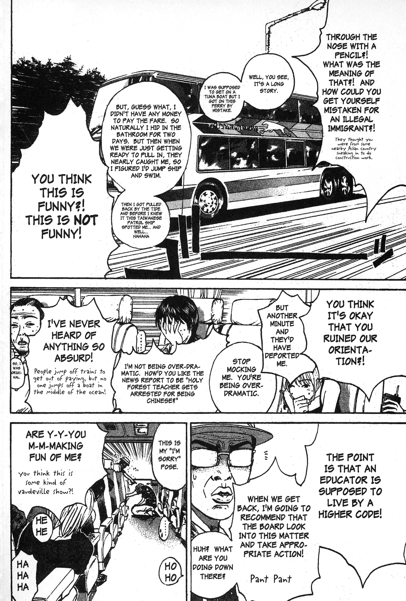 Great Teacher Onizuka Chapter 95 page 8 - Chapter 95: Making It a "Go" in Okinawa