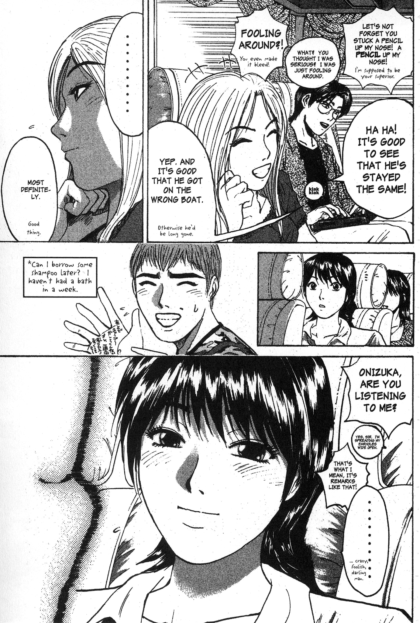 Great Teacher Onizuka Chapter 95 page 9 - Chapter 95: Making It a "Go" in Okinawa