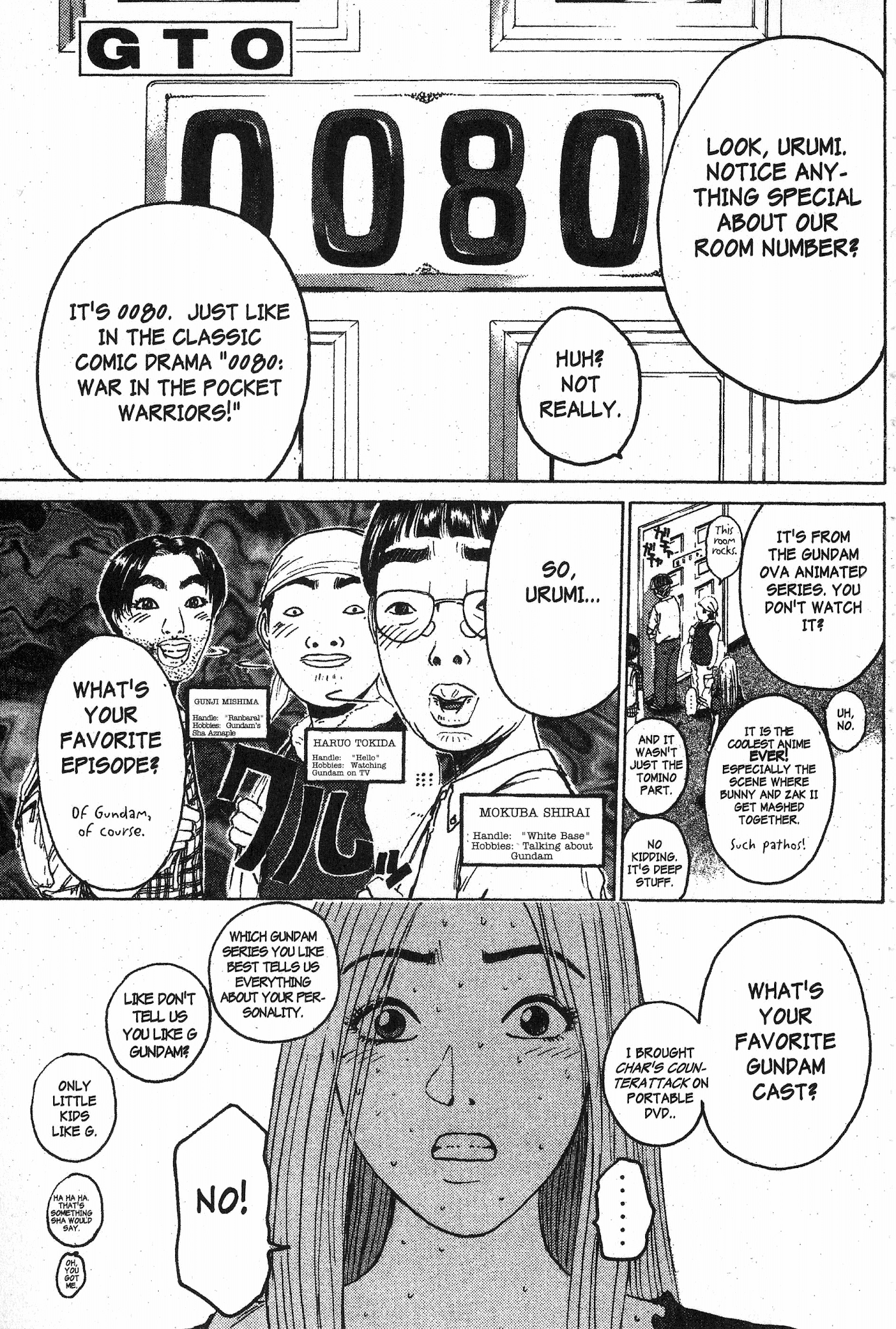 Great Teacher Onizuka Chapter 96 page 1 - Chapter 96: Making It a "Go" Back in the Rooms