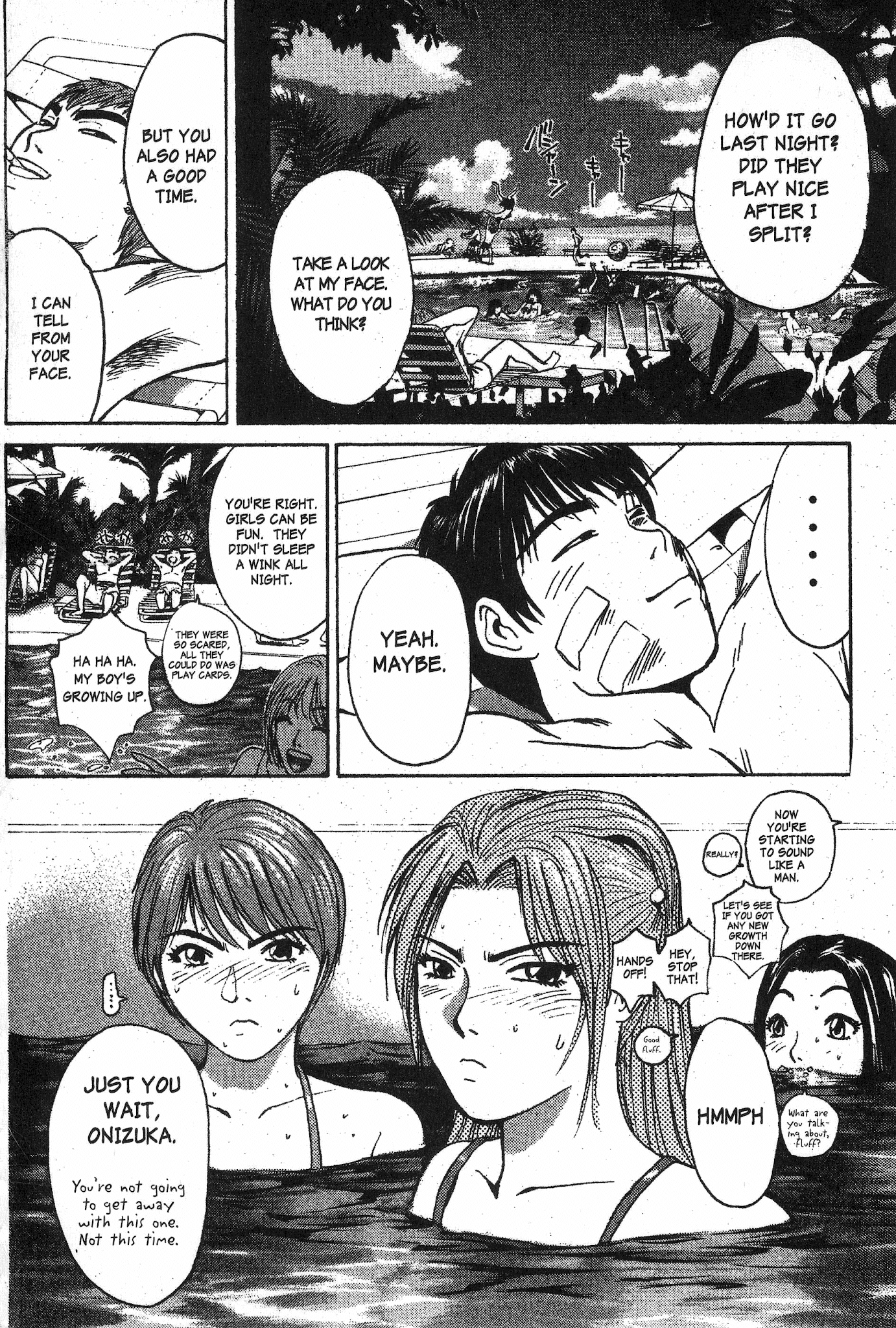 Great Teacher Onizuka Chapter 96 page 19 - Chapter 96: Making It a "Go" Back in the Rooms
