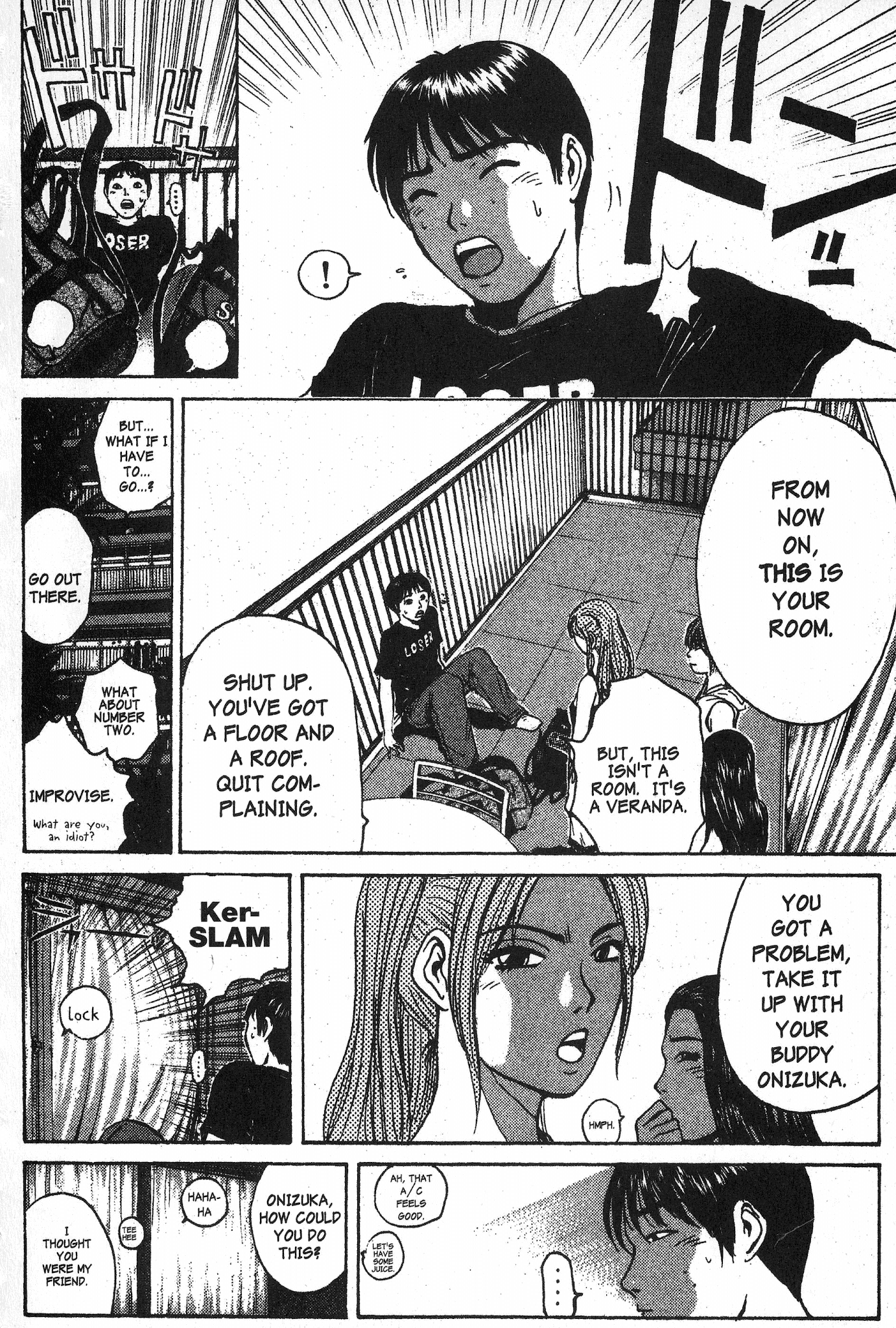 Great Teacher Onizuka Chapter 96 page 5 - Chapter 96: Making It a "Go" Back in the Rooms