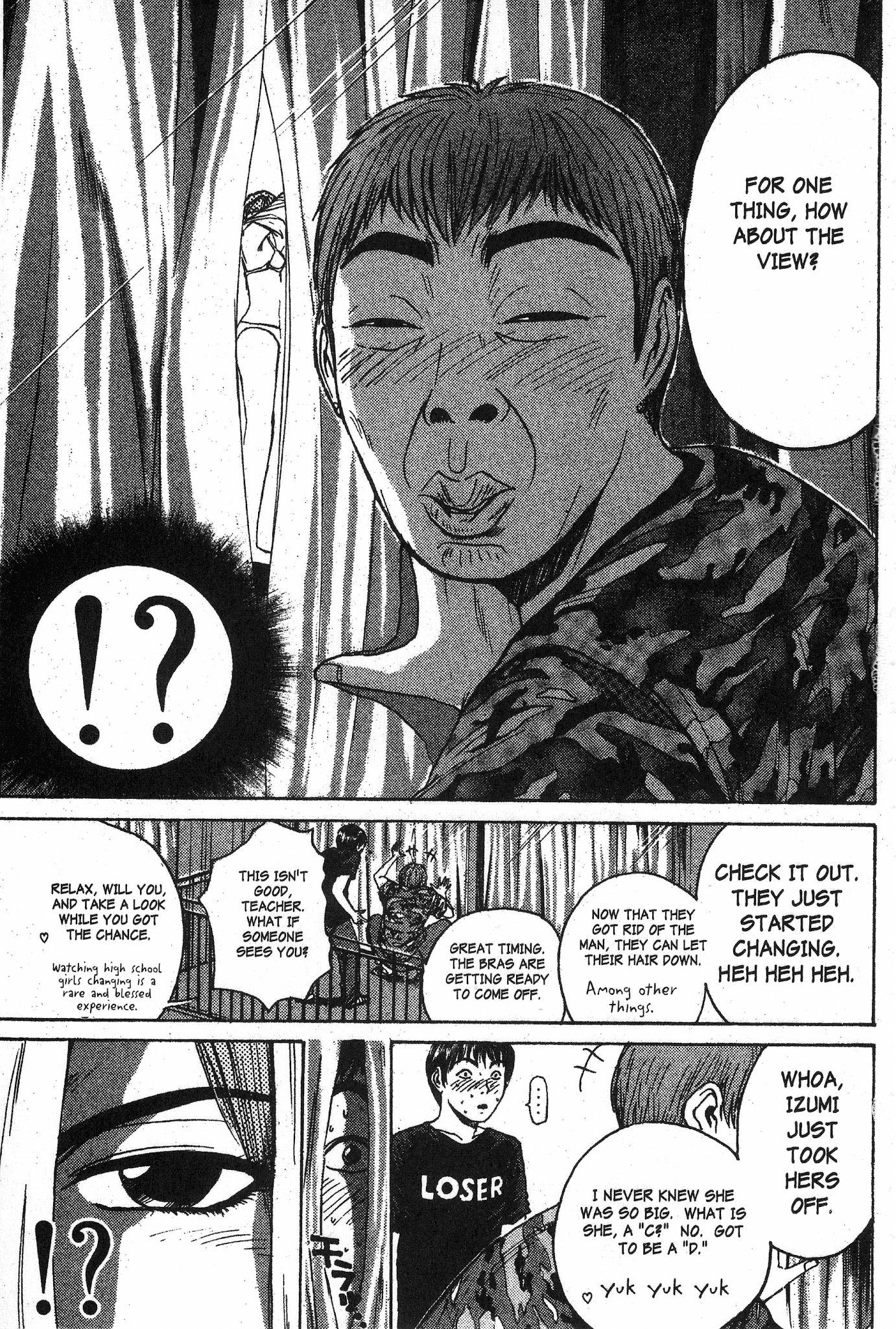 Great Teacher Onizuka Chapter 96 page 8 - Chapter 96: Making It a "Go" Back in the Rooms