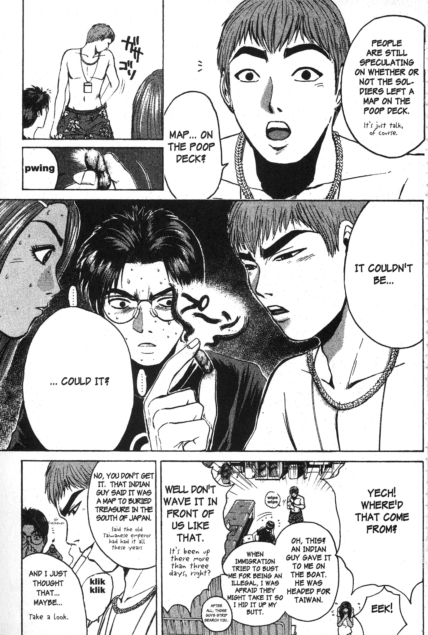 Great Teacher Onizuka Chapter 97 page 10 - Chapter 97: Making It a "Go" with the Sea Turtles