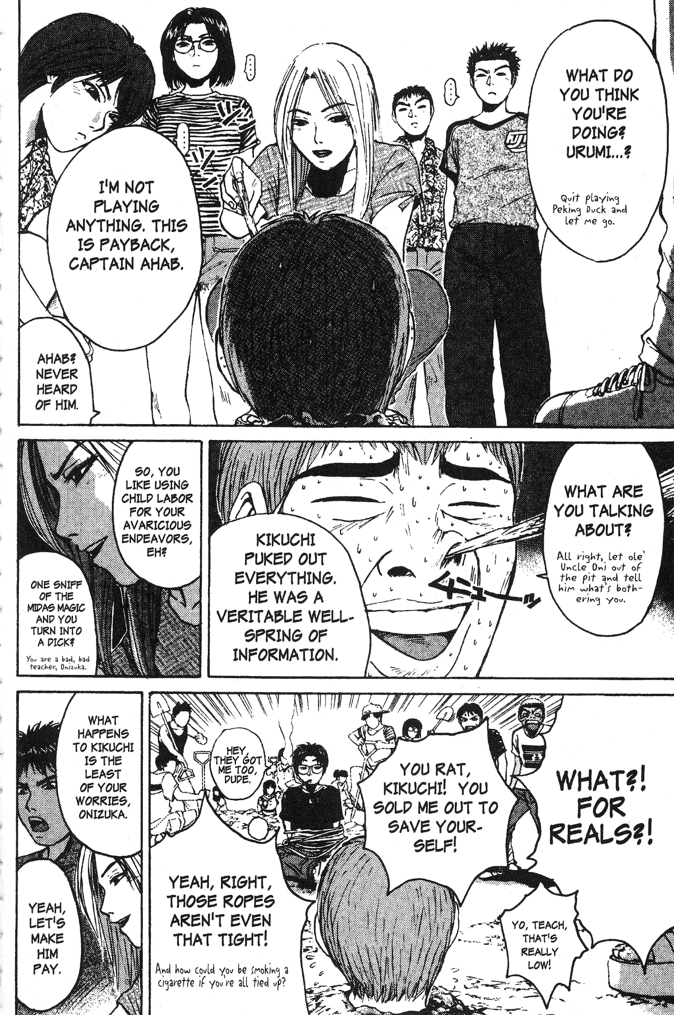 Great Teacher Onizuka Chapter 98 page 10 - Chapter 98: Making It a "Go" with the Treasure!