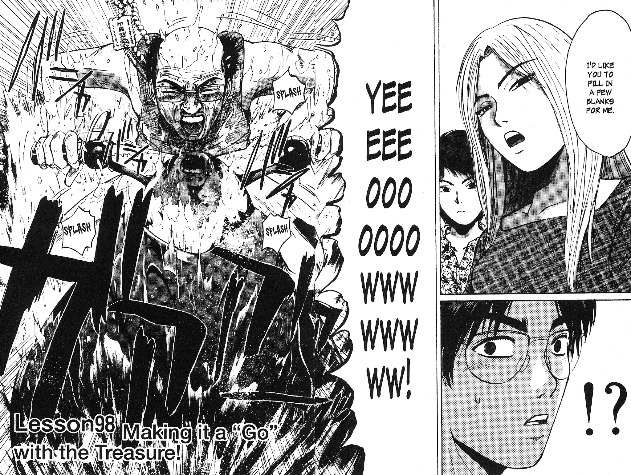 Great Teacher Onizuka Chapter 98 page 5 - Chapter 98: Making It a "Go" with the Treasure!