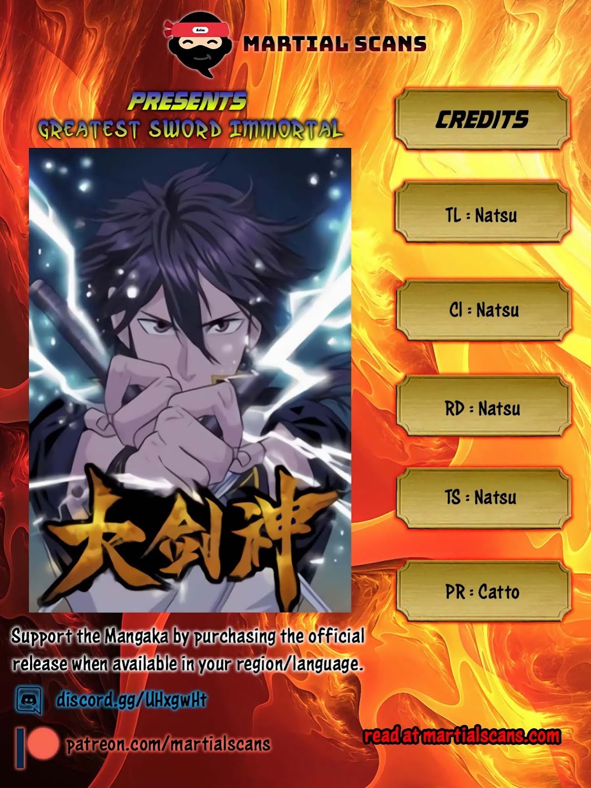 Greatest Sword Immortal Chapter 8 page 1 - Chapter 8