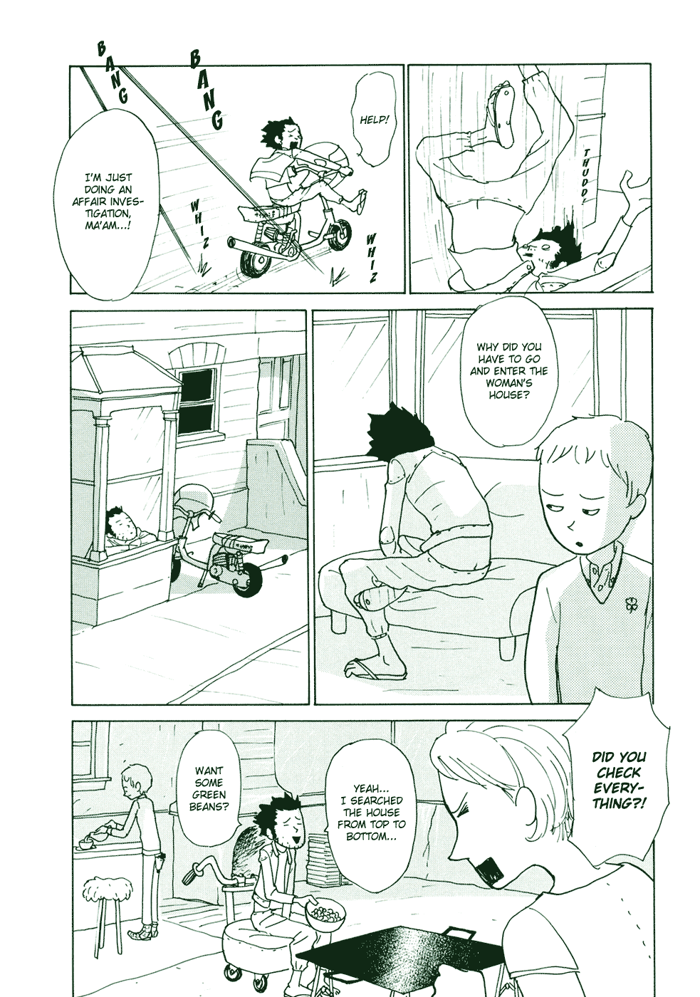 Green Beans Chapter 0.2 page 2 - Chapter 0 v2 : Oneshot