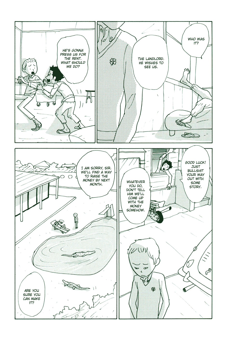 Green Beans Chapter 0.2 page 5 - Chapter 0 v2 : Oneshot