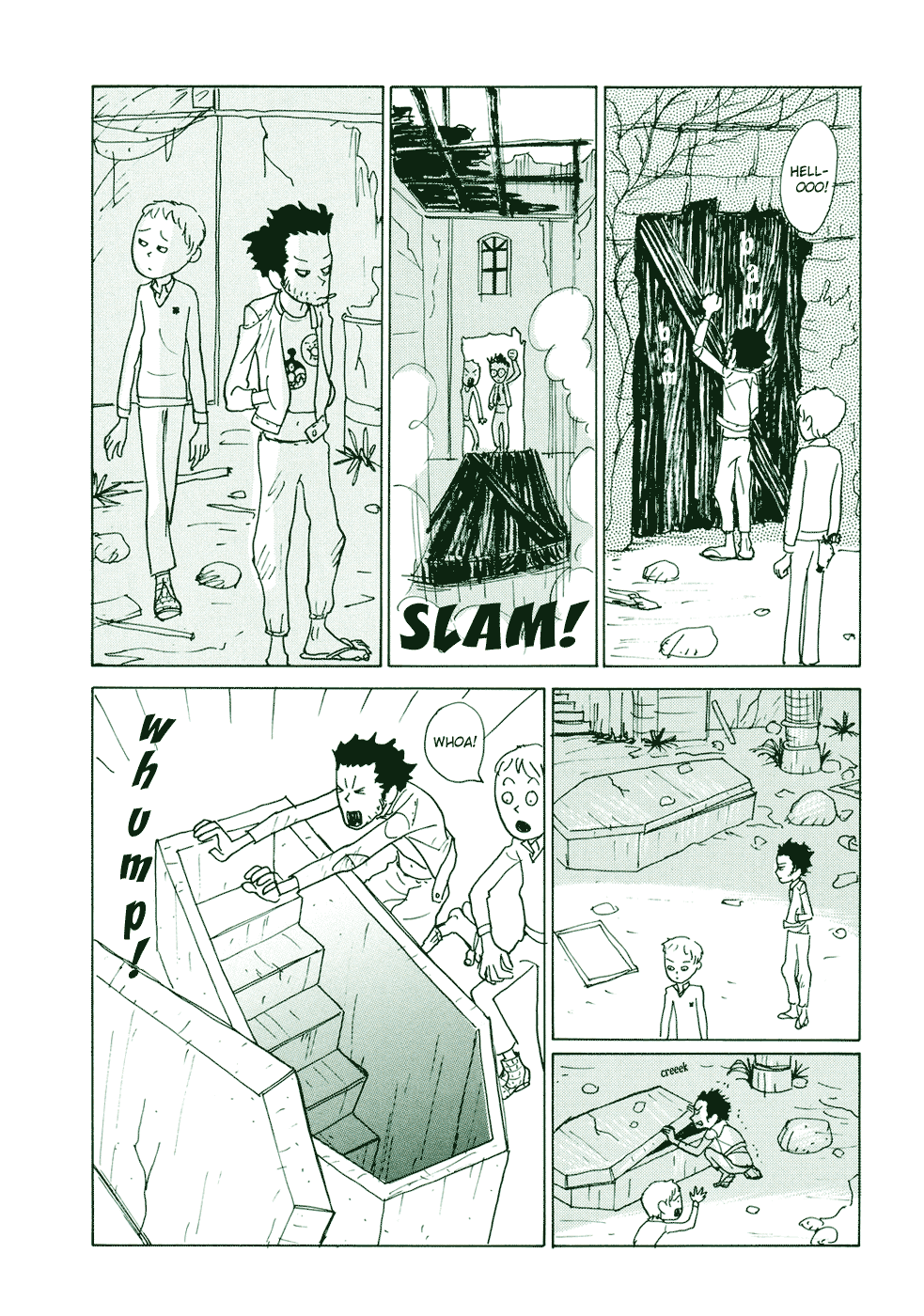 Green Beans Chapter 0.2 page 8 - Chapter 0 v2 : Oneshot