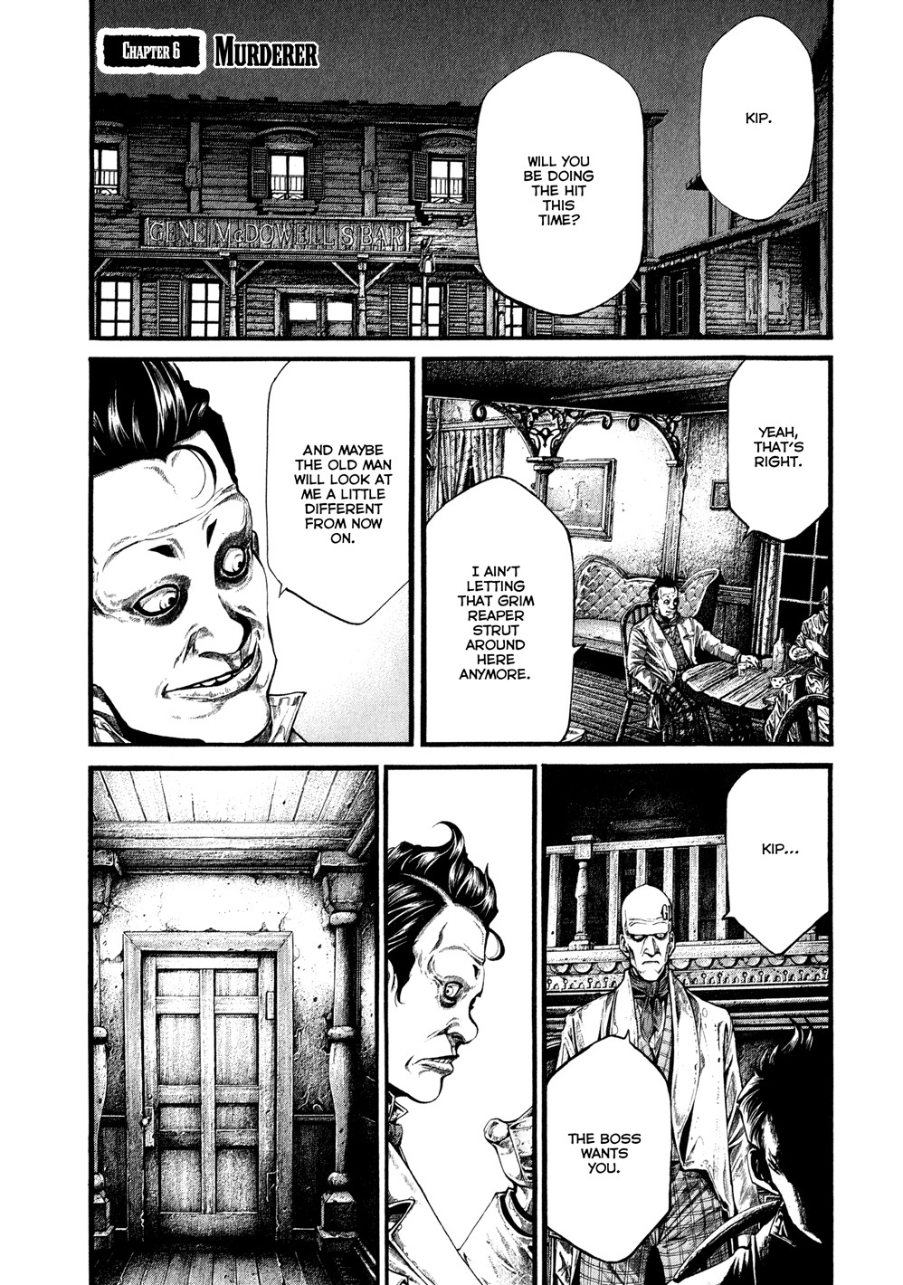 Green Blood Chapter 6 page 1 - Chapter 6: Murderer