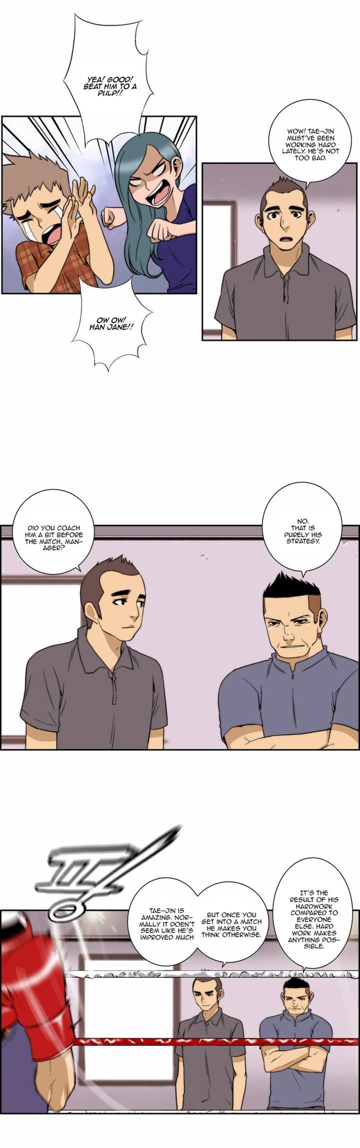 Green Boy: Shouting to You Chapter 101 page 12 - Chapter 101