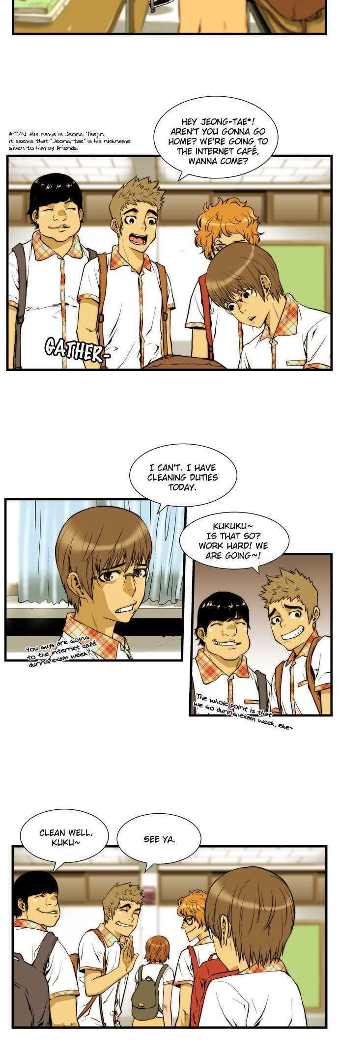 Green Boy: Shouting to You Chapter 11 page 4 - Chapter 11