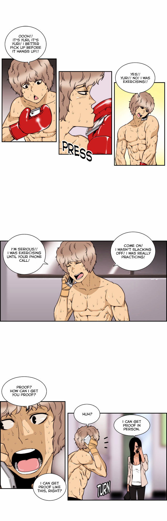 Green Boy: Shouting to You Chapter 110 page 8 - Chapter 110