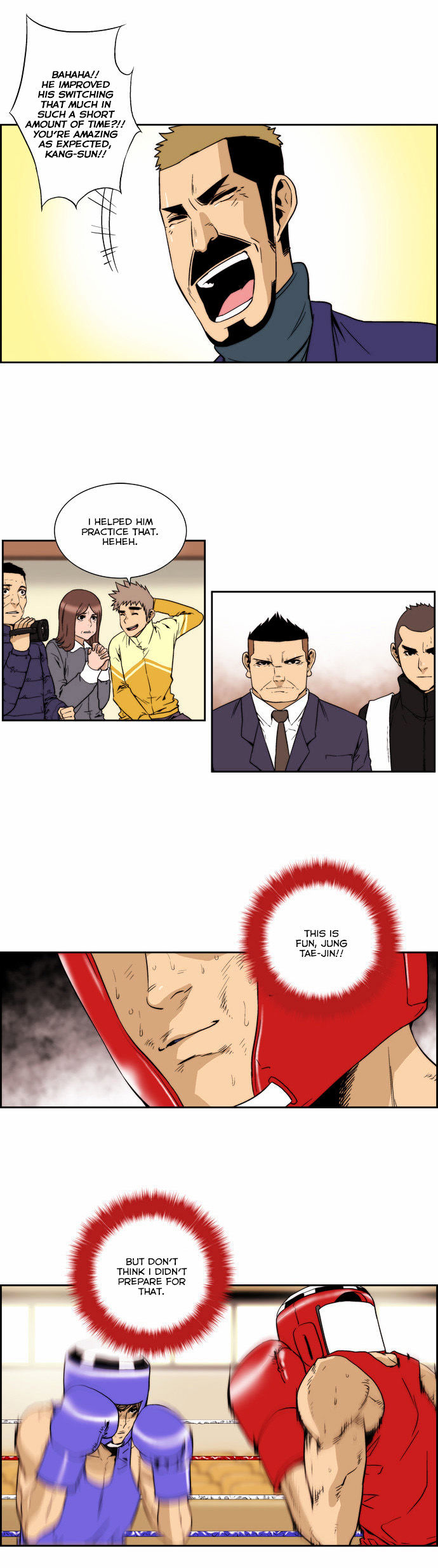 Green Boy: Shouting to You Chapter 129 page 17 - Chapter 129