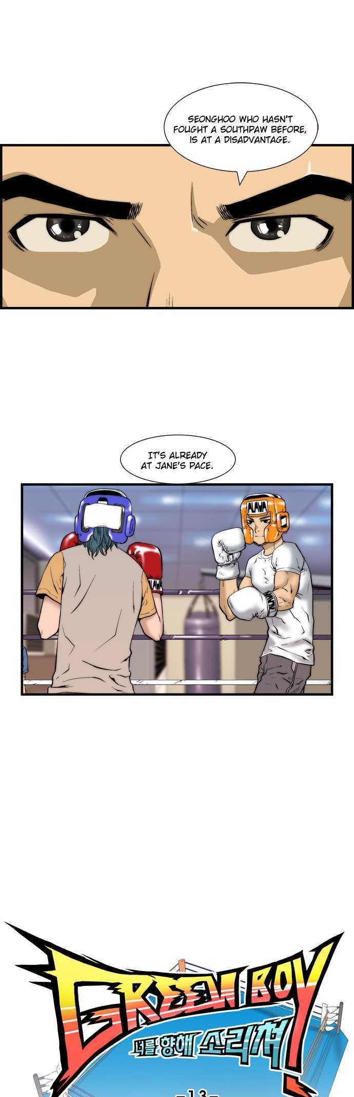 Green Boy: Shouting to You Chapter 13 page 5 - Chapter 13