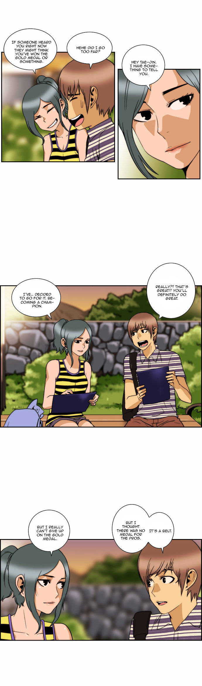 Green Boy: Shouting to You Chapter 99 page 18 - Chapter 99