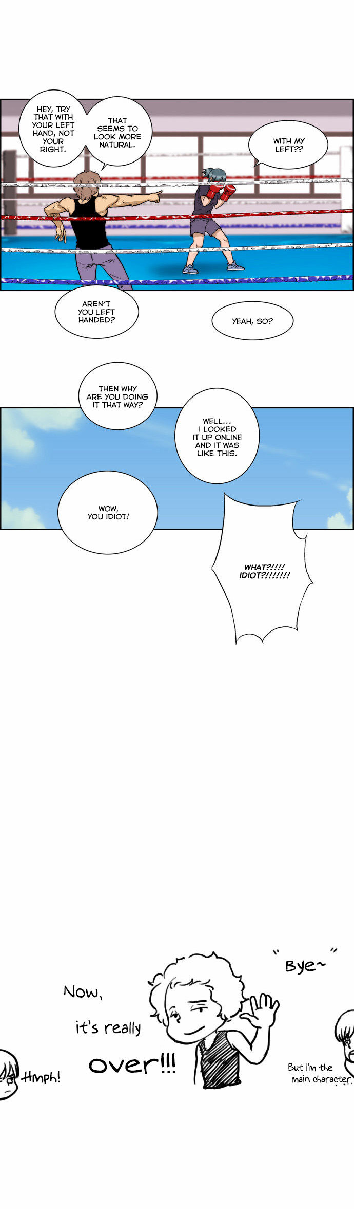 Green Boy Chapter 137 page 14 - Chapter 137 : Side Story: First Encounter [End]
