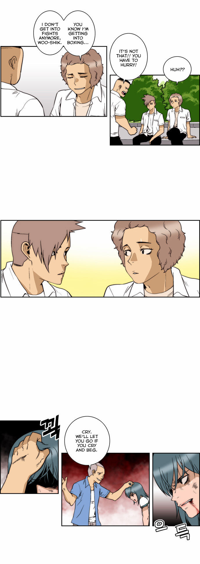 Green Boy Chapter 137 page 6 - Chapter 137 : Side Story: First Encounter [End]