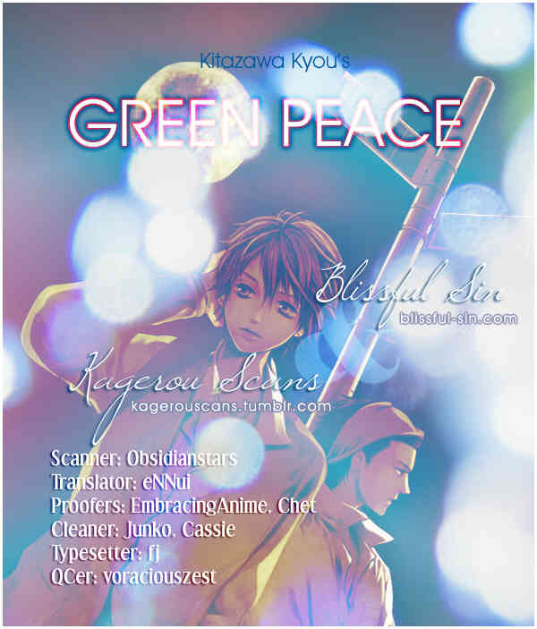 Green Peace Chapter 4 page 1 - Chapter 4: Green Peace Side Story
