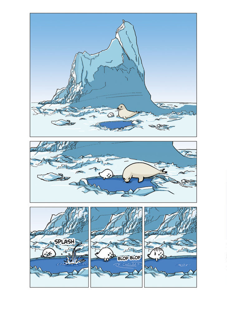 Green Smile Chapter 1 page 1 - Chapter 1 : The Harp Seal of the North Pole