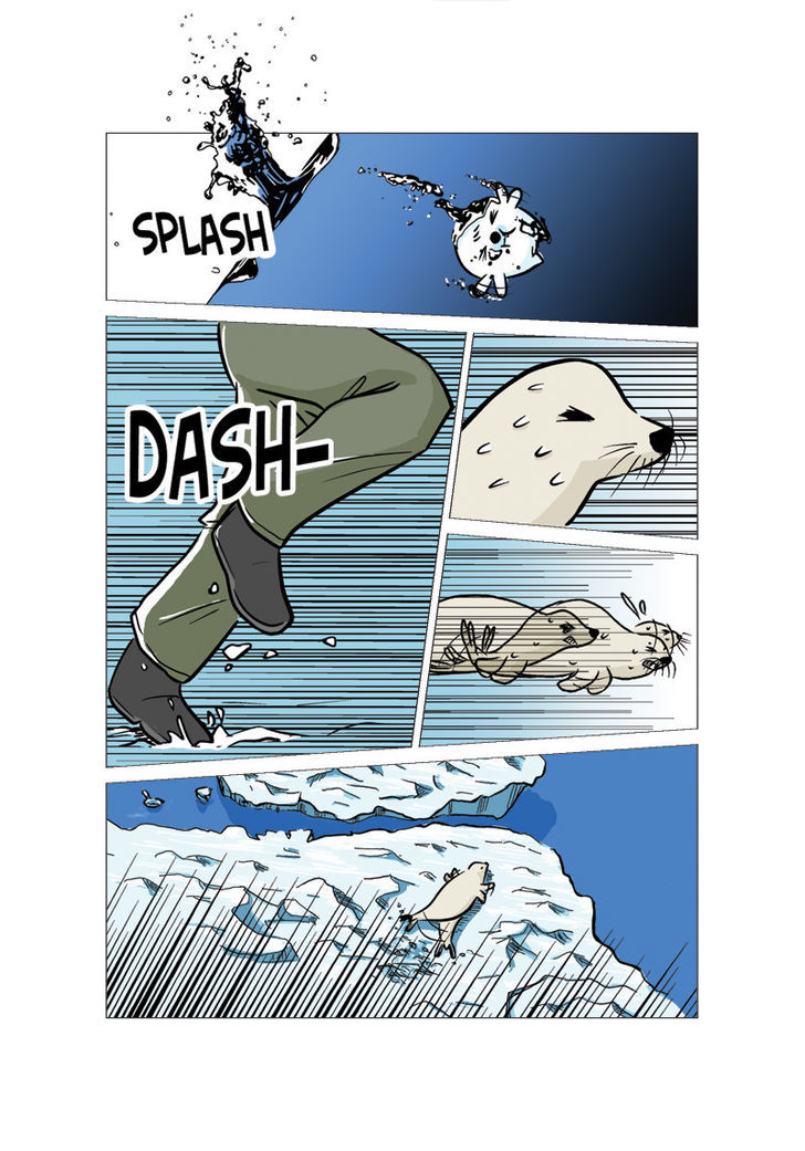 Green Smile Chapter 1 page 10 - Chapter 1 : The Harp Seal of the North Pole