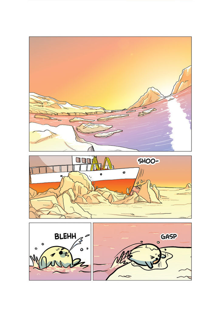 Green Smile Chapter 1 page 13 - Chapter 1 : The Harp Seal of the North Pole
