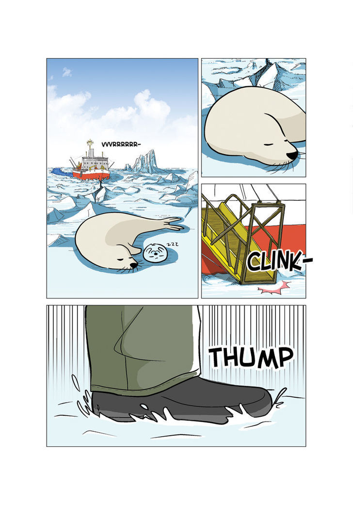 Green Smile Chapter 1 page 5 - Chapter 1 : The Harp Seal of the North Pole