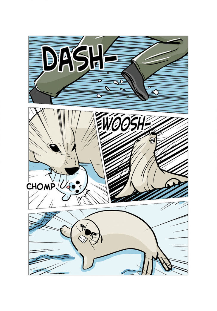 Green Smile Chapter 1 page 8 - Chapter 1 : The Harp Seal of the North Pole