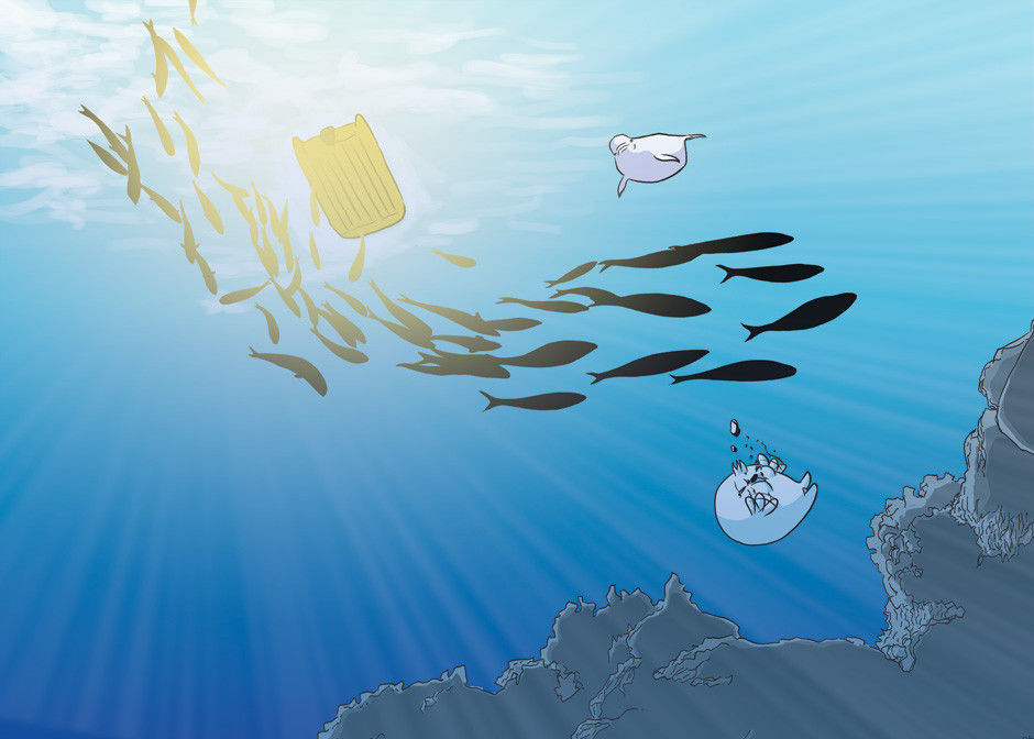 Green Smile Chapter 13 page 1 - Chapter 13 : Into the Ocean