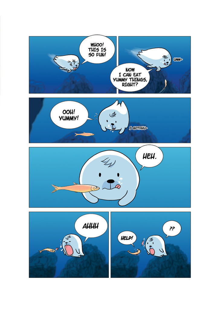 Green Smile Chapter 13 page 8 - Chapter 13 : Into the Ocean