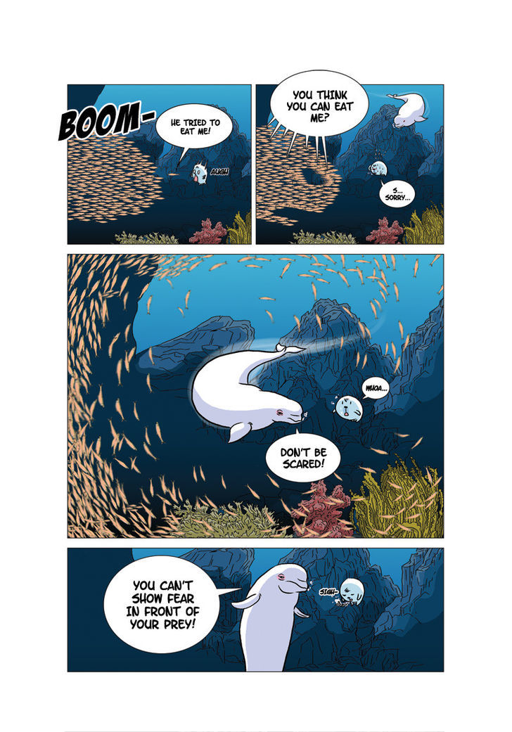 Green Smile Chapter 13 page 9 - Chapter 13 : Into the Ocean