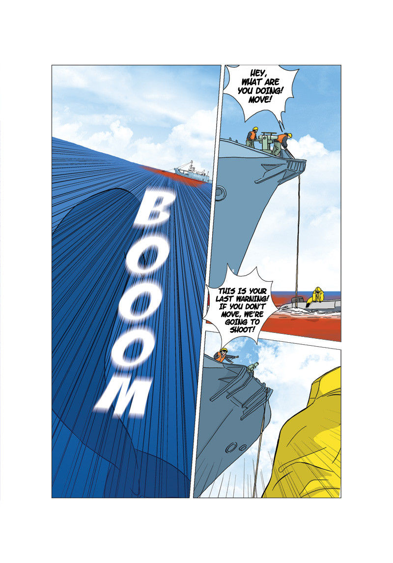 Green Smile Chapter 16 page 8 - Chapter 16 : Bloody Sea