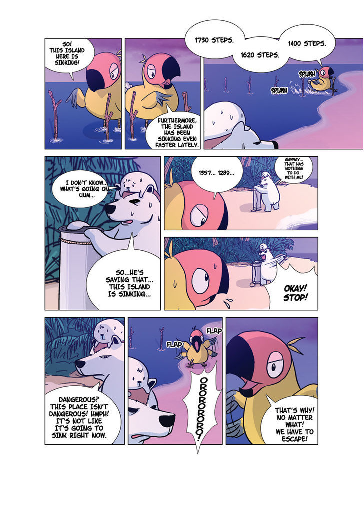 Green Smile Chapter 22 page 3 - Chapter 22 : The Sinking Island