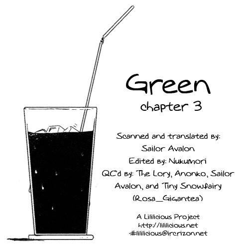 Green. Chapter 3 page 25 - Chapter 3