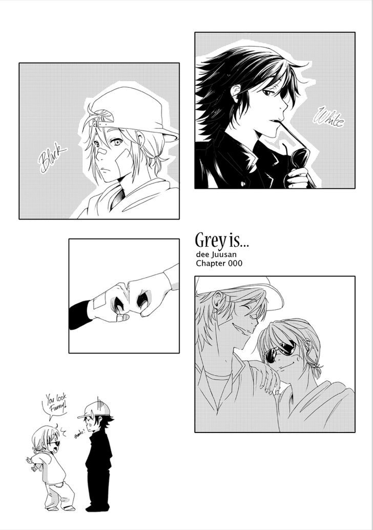 Grey is... Chapter 0 page 1 - Chapter 0 : Happy Birthday White!