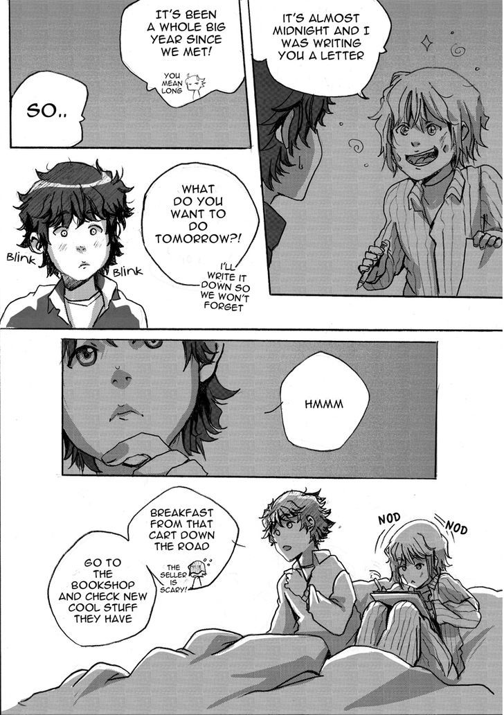 Grey is... Chapter 1 page 5 - Chapter 1 : (Special Chapter) Been a whole year