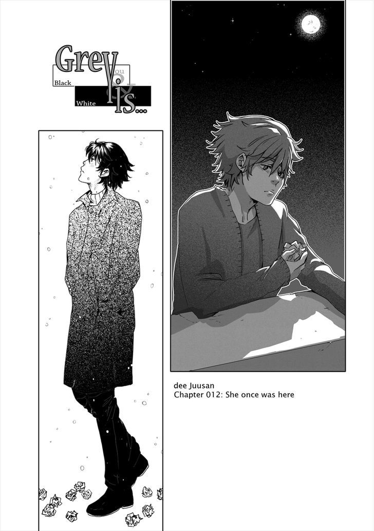Grey is... Chapter 12 page 3 - Chapter 12 : She once was here...