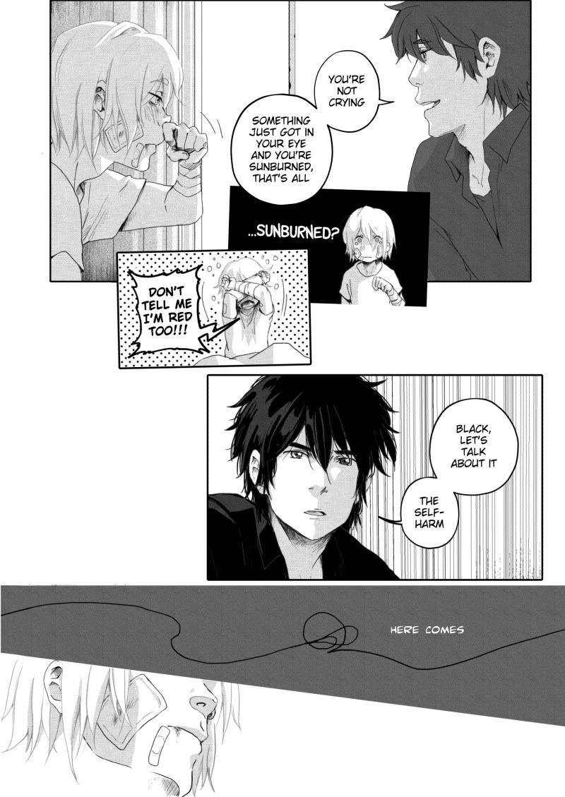 Grey is... Chapter 20 page 8 - Chapter 20: Wounds & Promises