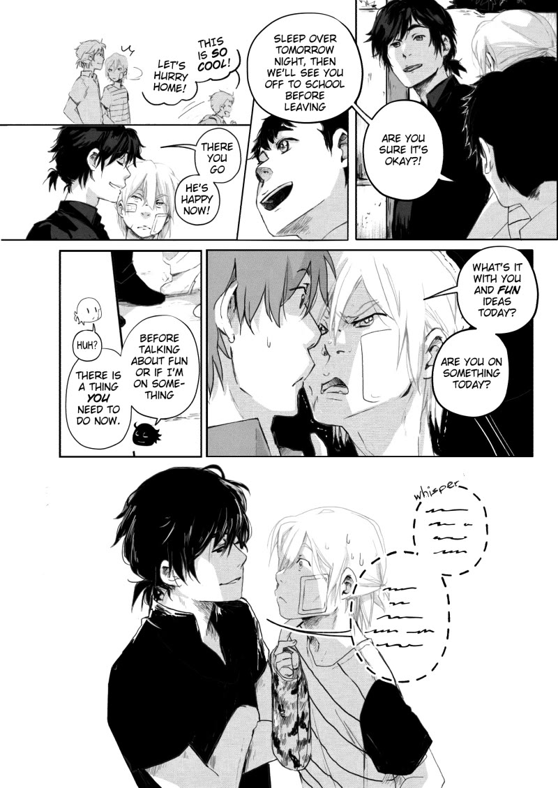 Grey is... Chapter 21 page 20 - Chapter 21: Fleeting Optimism