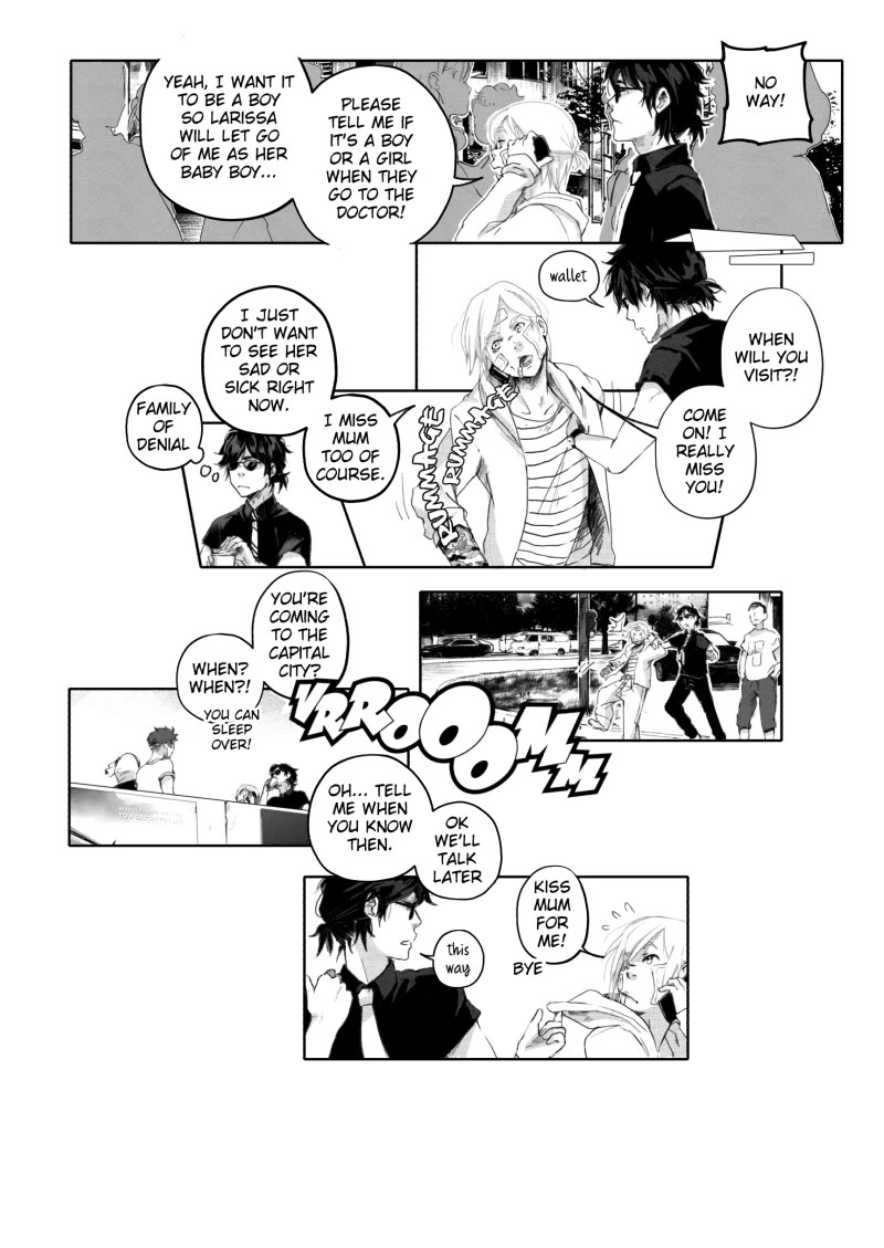 Grey is... Chapter 21 page 6 - Chapter 21: Fleeting Optimism