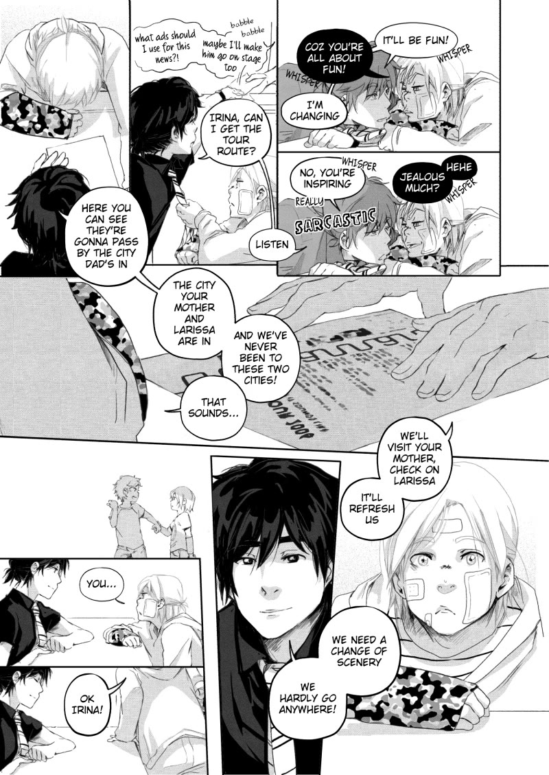 Grey is... Chapter 21 page 9 - Chapter 21: Fleeting Optimism