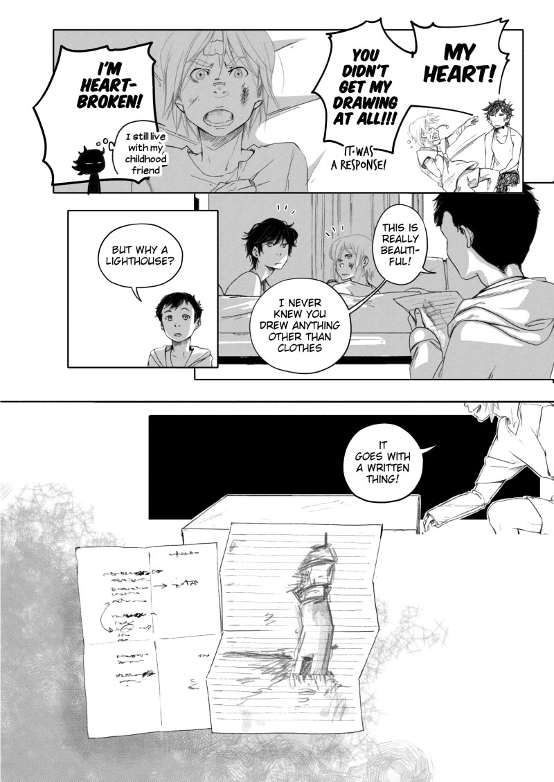 Grey is... Chapter 23 page 10 - Chapter 23: A Doorway Out