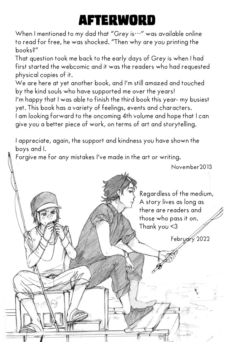 Grey is... Chapter 23 page 35 - Chapter 23: A Doorway Out