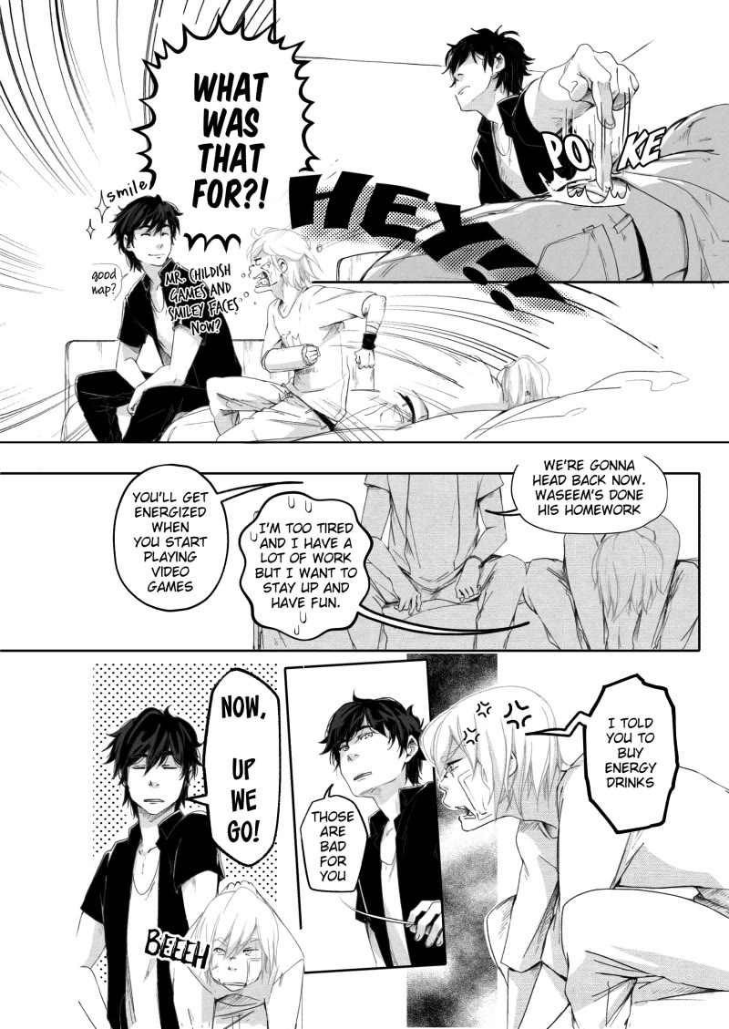 Grey is... Chapter 23 page 4 - Chapter 23: A Doorway Out
